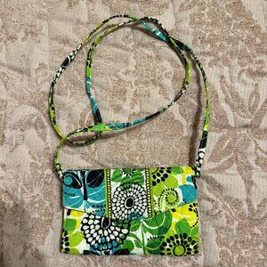 Vera Bradley All In One Crossbody bag - RETIRED: Limes Up pattern - NEW